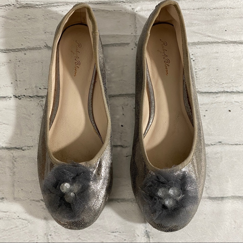 Metallic Ballet Flats - Picture 8 of 10